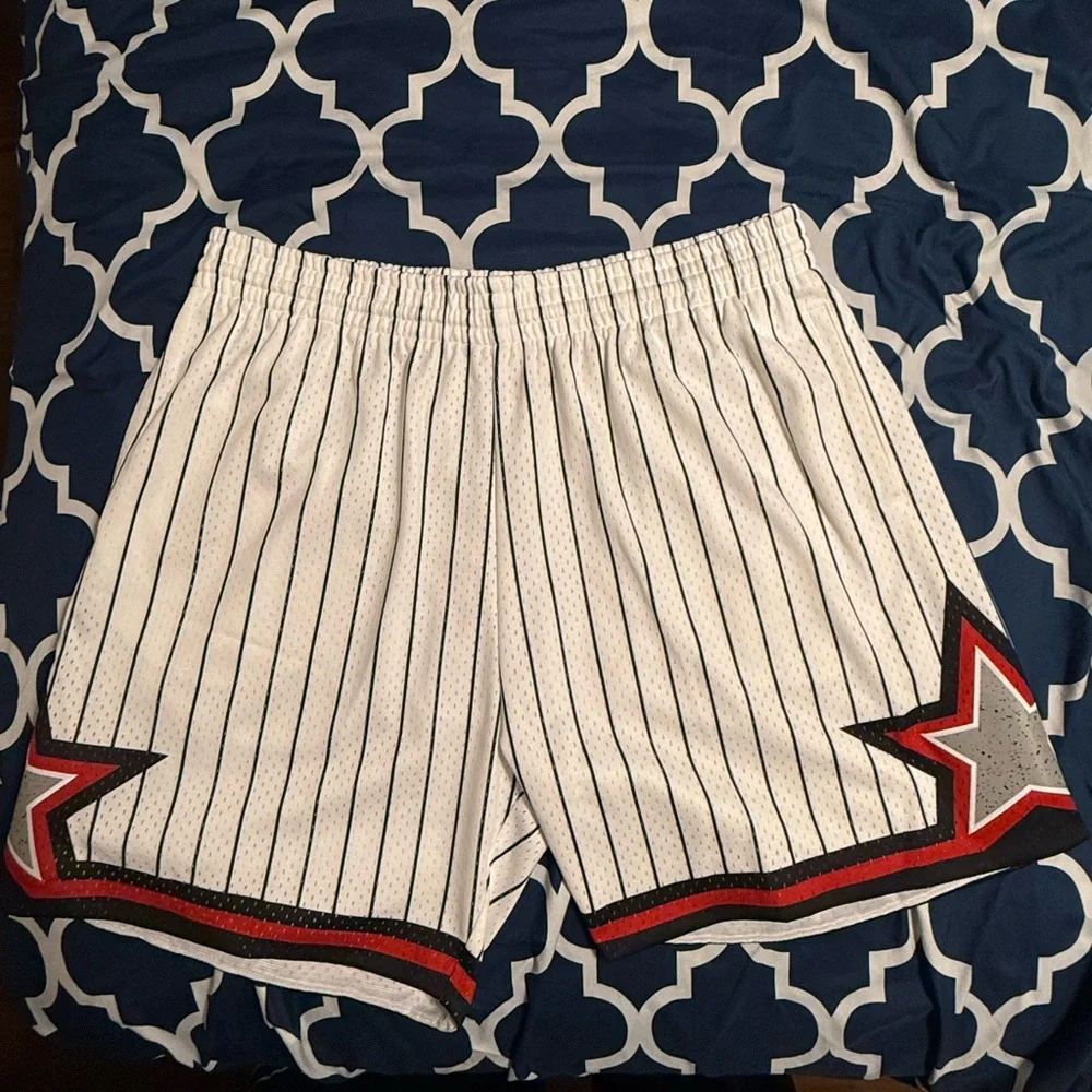 Authentic Cracked Cement Orlando Magic Swingman Collection Shorts (2XL) - Picture 1 of 4